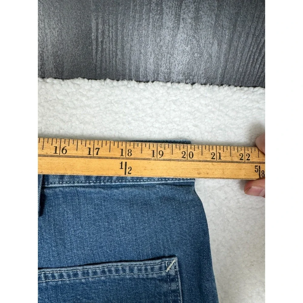 + Carhartt Straight Jeans Blue 40x34 Carpenter 382-83 Paint Distressed
